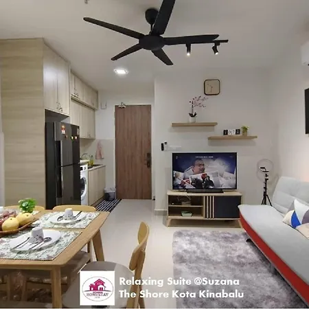 Relaxing Suite @Suzana The Shore Kota Kinabalu Exterior photo
